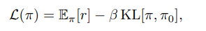 SPO objective function